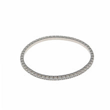 Load image into Gallery viewer, BRACELET SILVER 925 RHODIUM CZ WHITE BRILLIANT

