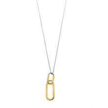 Load image into Gallery viewer, NECKLACE SILVER 925 PLATED GOLD AND RHODIUM
